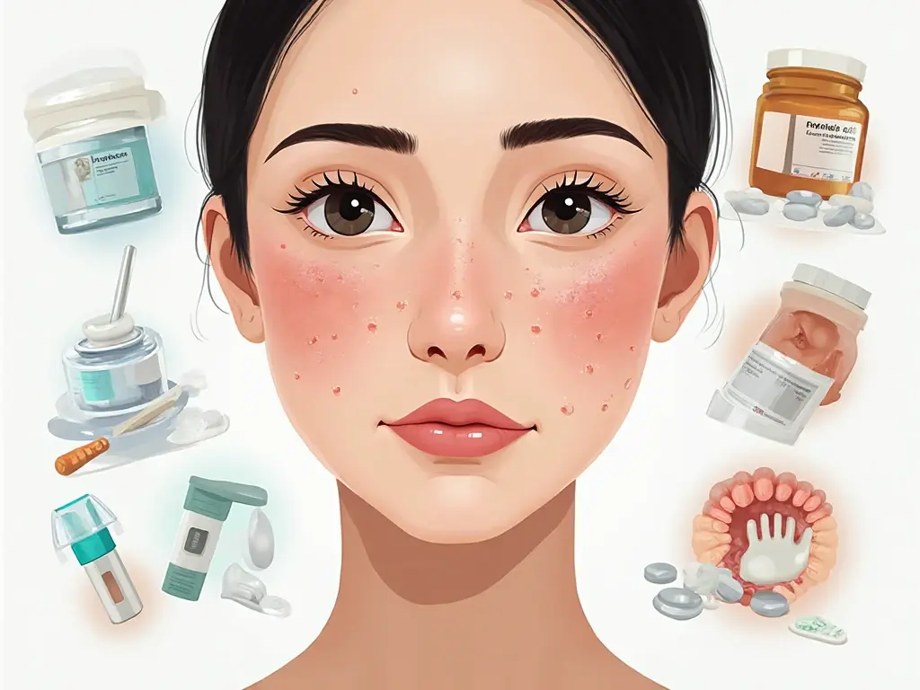 علاج حبوب الوجه .. وصفات طبيعية فعالة وأهم الأسئلة علاج حبوب الوجه